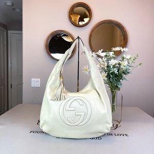 Gucci GG Logo SoHo Bag Shoulder Bag Satchel